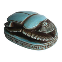 Scarab�e En St�atite Grav� Avec Hi�roglyphes - 34&nbsp;Ko