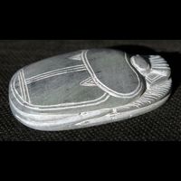 Scarab�e Avec Le Sceau De La Vall�e Des Rois En St�atite Grav� - 14&nbsp;Ko