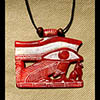 Collier Pendentif Amulette Oeil D'Horus