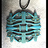 Collier Pendentif Amulette ��Des 4�Oeil D'Horus��