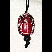 Collier Pendentif Amulette Scarabe - 34 Ko