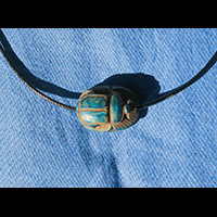 Collier Pendentif Amulette Scarabe - 47 Ko