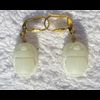 Boucle D'oreille Amulette Scarabe
