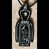 Amulette Noeud D'Isis Ou Noeud Tit Grav Cartouche D'Alexandre Le Grand
