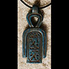 Amulette Noeud D'Isis Ou Noeud Tit Grav Cartouche Cloptre VII