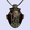 Pendentif En Statite Amulette De Coeur Rouge Carmin