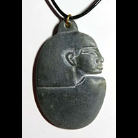 Collier Pendentif Amulette Du Double Coeur - 30 Ko