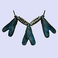 Collier Les Mouches De Pharaon En Statite