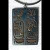 Pendentif Cartouche Du Pharaon Ramss II En Pierre Statite