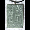 Pendentif Cartouche Du Pharaon Ramss II En Pierre Statite