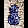 Pendentif Amulette Du Dieu B�s En St�atite