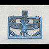 Pendentif Amulette Du Dieu Bs Ail En Statite
