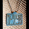 Collier Pendentif Amulette Des 3 Symboles  Ouas, Djed Et Ankh